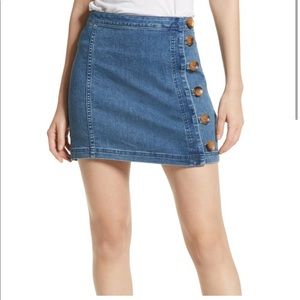 Free People Denim Skirt
